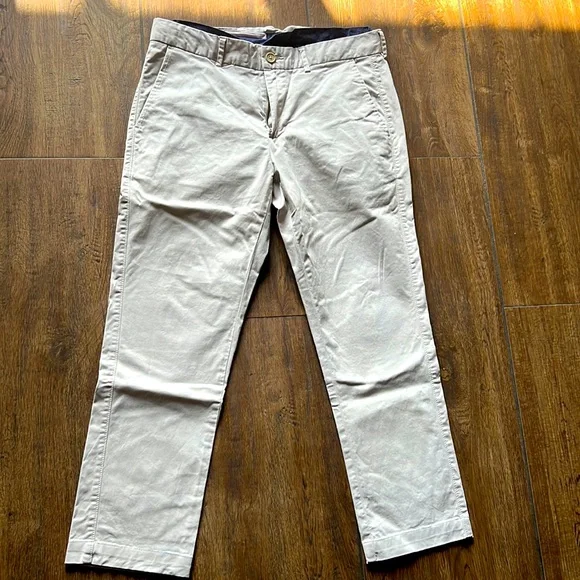 Benetton Men’s Cream Trouser - Picture 1 of 6